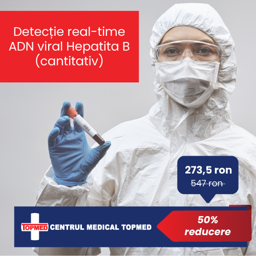 Detectie real-time ADN viral hepatita B (cantitativ)